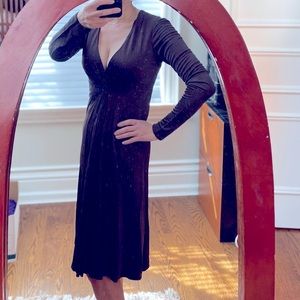 Laundry deep V dress